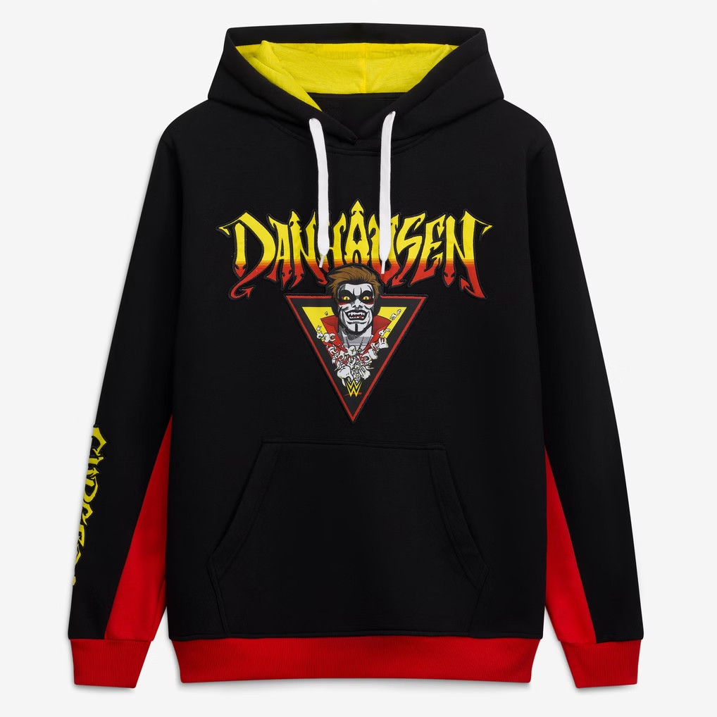 Danhausen Merch 2026 Danhausen Cursed Chenille Hoodie Black Best Gift For Husband - Kdjoy Danhausen Merch 2026 Danhausen Cursed Chenille Hoodie Black Best Gift For Husband - Kdjoy