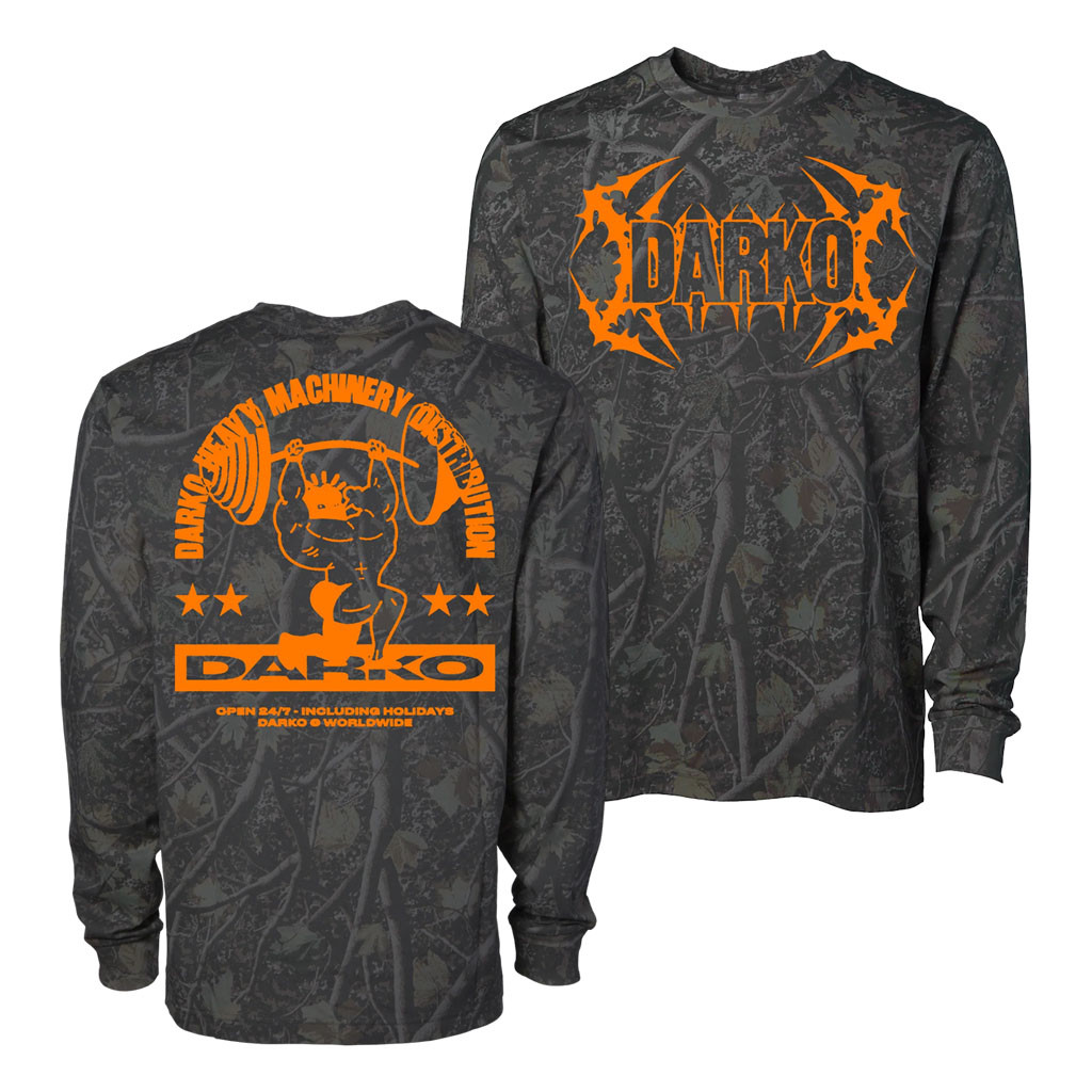 Darko US Merch 2026 Darkwood Long Sleeve Shirt Music Related Gifts For Guys - Kdjoy