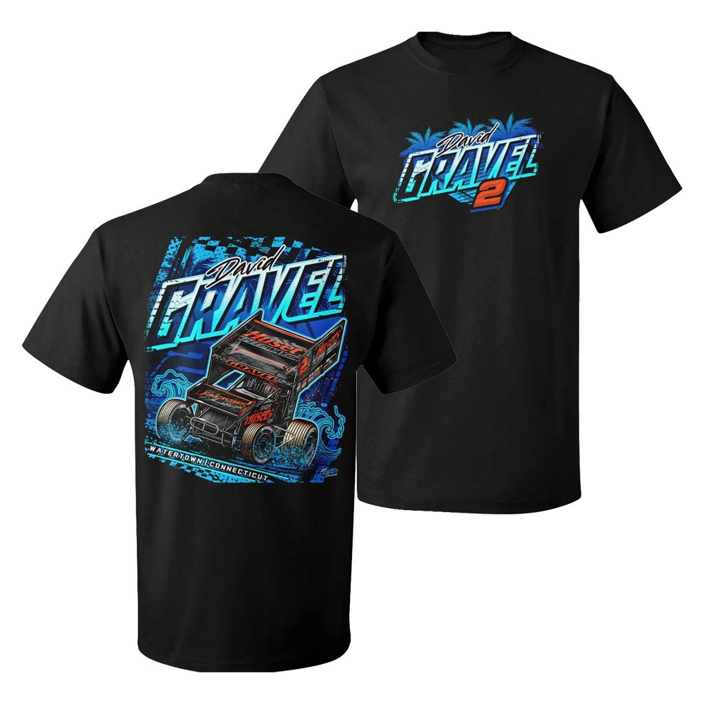 David Gravel Merch 2026 Blue Wave T-Shirt #2 David Gravel Shirt Gift For Racing Driver Fan David Gravel Merch 2026 Blue Wave T-Shirt #2 David Gravel Shirt Gift For Racing Driver Fan