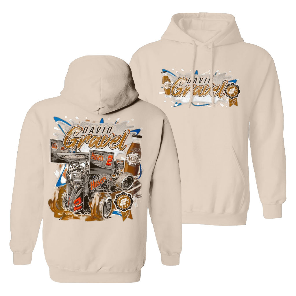 David Gravel Merch 2026 Chocolate Milk Hoodie Racing Fan Apparel Present For Husband