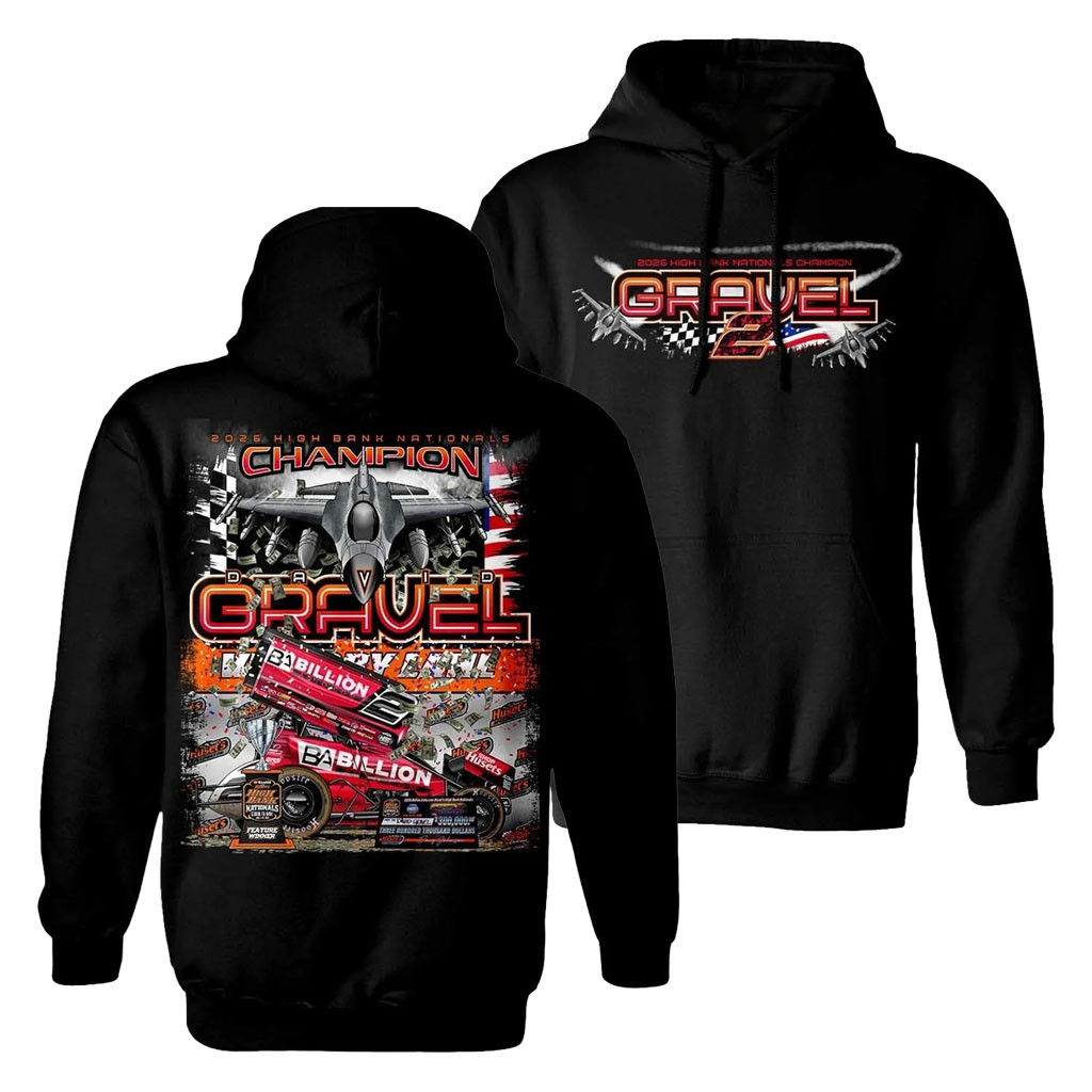 David Gravel Merch 2026 Highbank Nationals Champion Hoodie Best Gift For Race Car Fans David Gravel Merch 2026 Highbank Nationals Champion Hoodie Best Gift For Race Car Fans