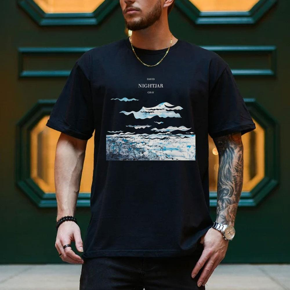 David Gray Nightjar T-Shirt David Gray Merch Gifts For Music Lovers