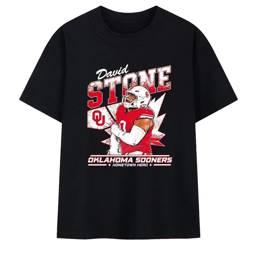 David Stone Oklahoma Sooners Hometown Hero T-Shirt David Stone Merch Gift For Football Lovers - Kdjoy