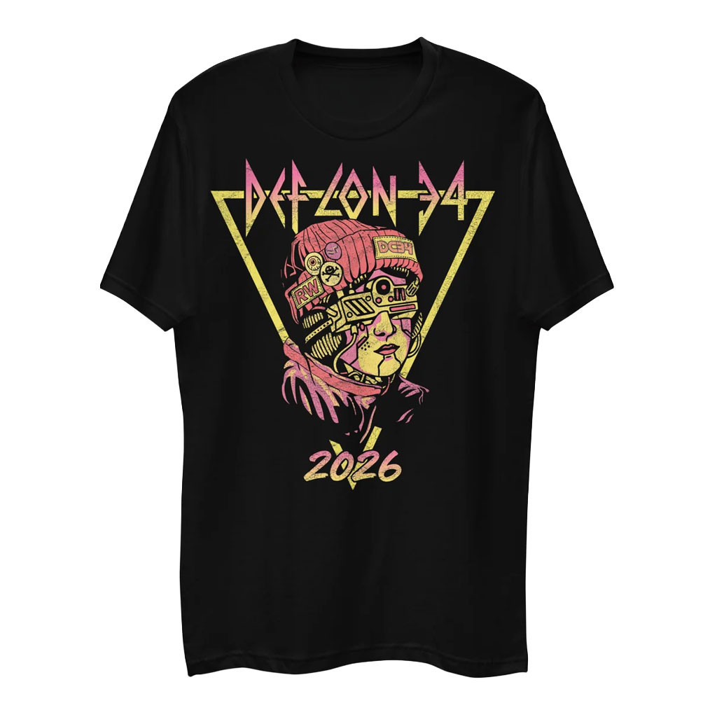 Defcon 34 Merch 2026 DC34 Future Girl T-Shirt Black Defcon Merch Gift For Sisters - Kdjoy