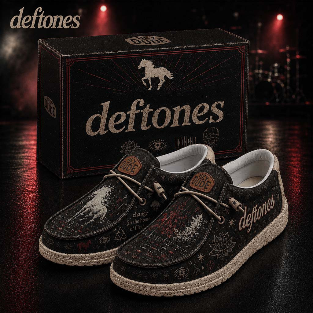 Deftones Change In The House Of Flies Shoes Deftones Merch Gift For Band Fans - Kdjoy Deftones Change In The House Of Flies Shoes Deftones Merch Gift For Band Fans - Kdjoy