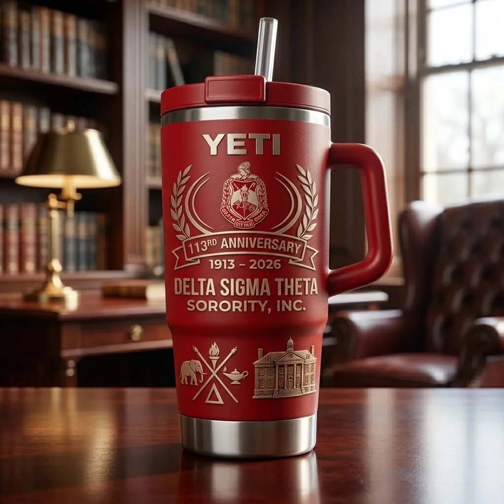 Delta Sigma Theta 113rd Anniversary Tumbler 2026 DST Sorority Merch Present For Sisterhood - Kdjoy Delta Sigma Theta 113rd Anniversary Tumbler 2026 DST Sorority Merch Present For Sisterhood - Kdjoy