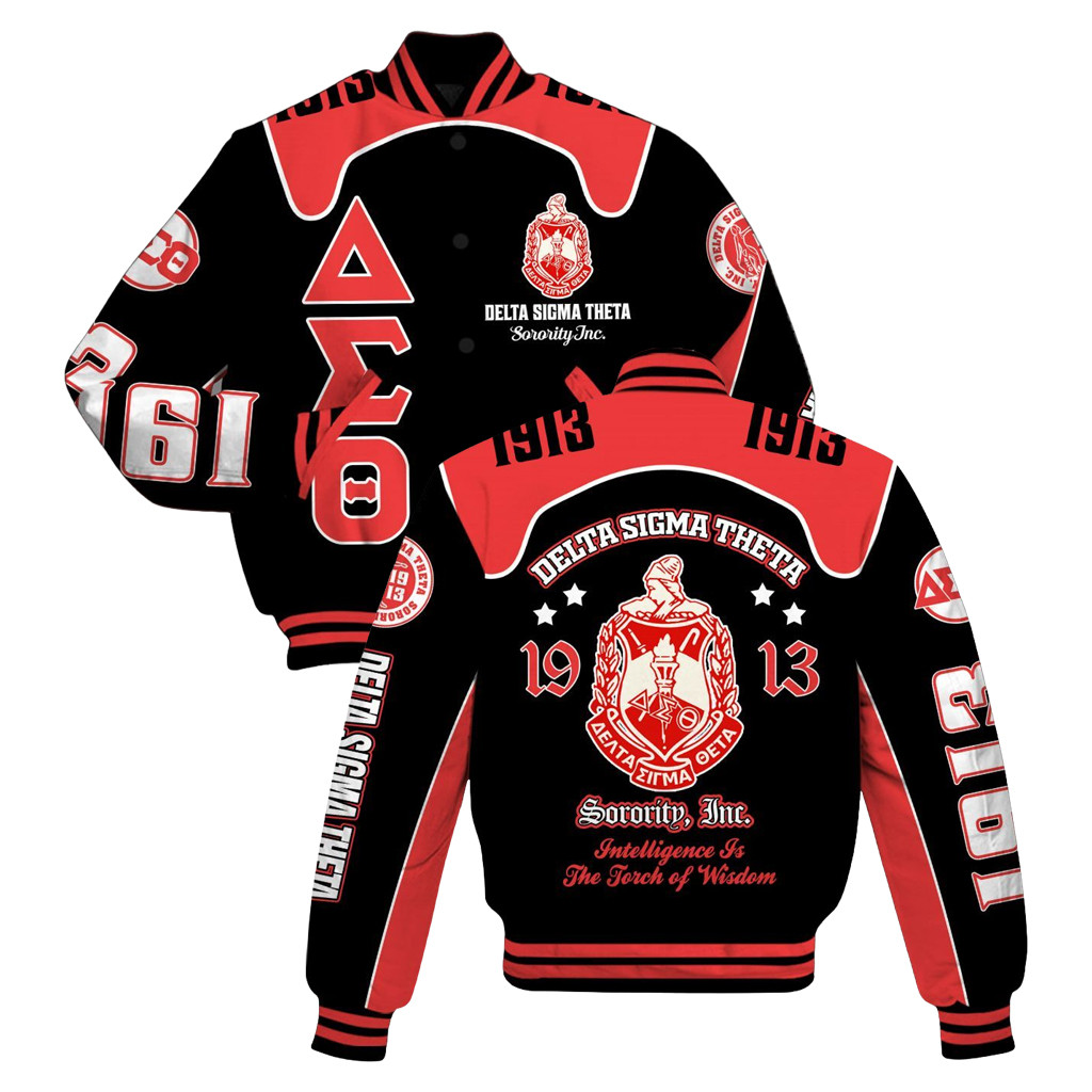 Delta Sigma Theta Racing Style 1913 Sorority Jacket Delta Sigma Theta Merch Gifts For Him' - Kdjoy Delta Sigma Theta Racing Style 1913 Sorority Jacket Delta Sigma Theta Merch Gifts For Him' - Kdjoy