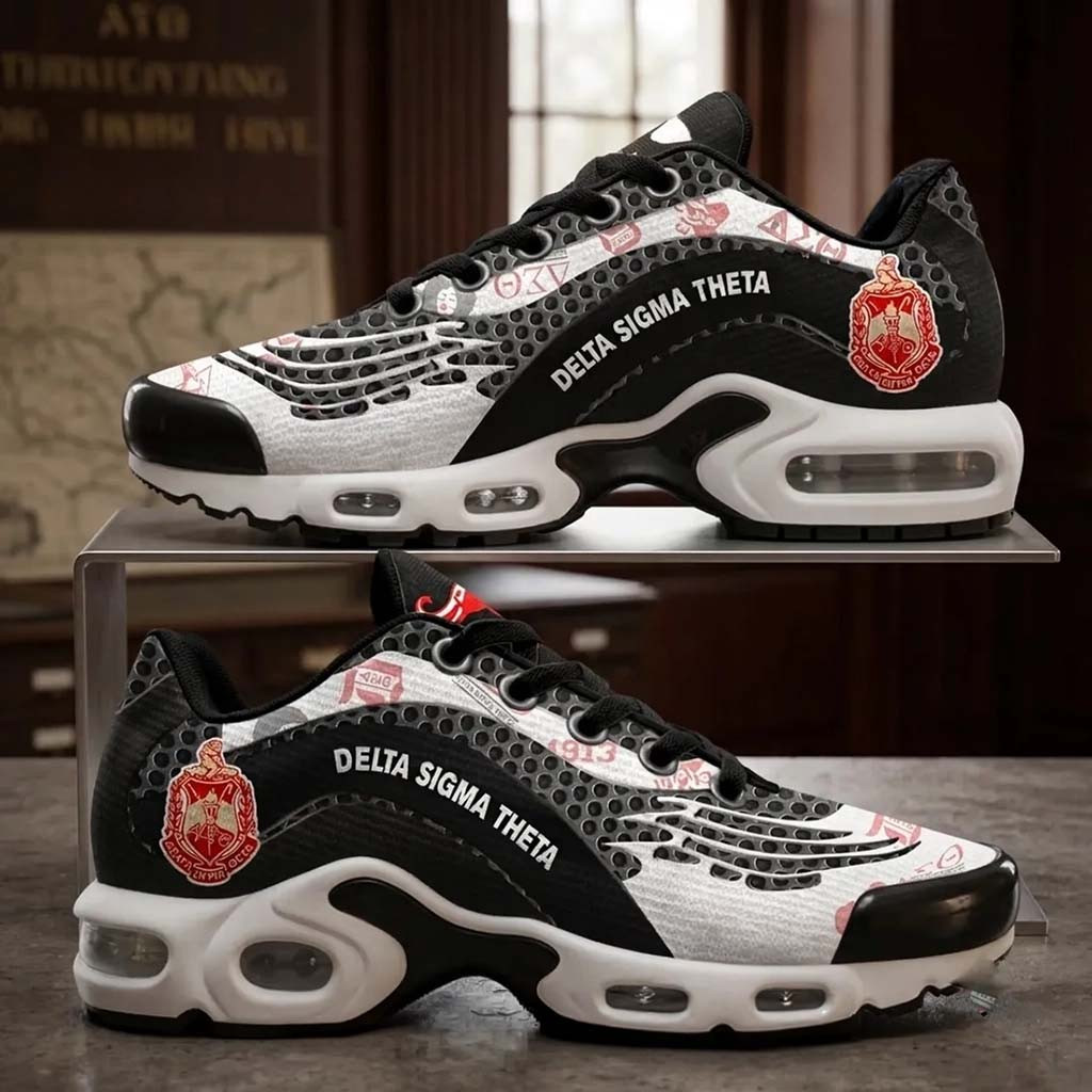Delta Sigma Theta Sorority Sneakers 2026 DST Sorority Merch Birthday Gift For Sisters - Kdjoy