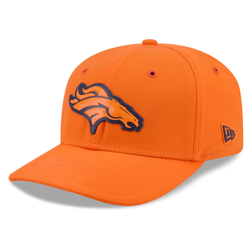 Denver Broncos Merch 2026 Denver Broncos Sideline Hat Orange Gifts For Football Fan - Kdjoy