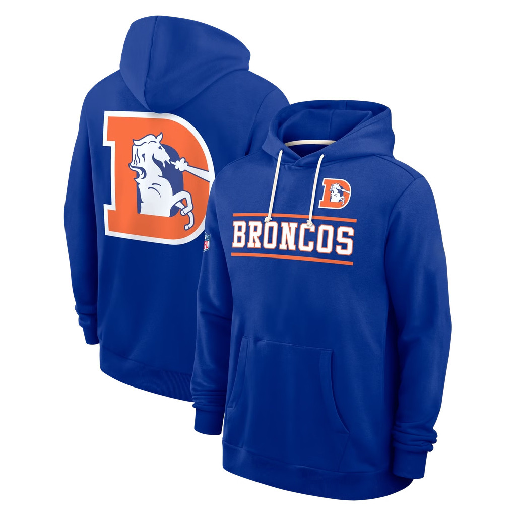 Denver Broncos Merch 2026 Denver Broncos Standard Issue Replay Alternate Hoodie Fan Gear - Kdjoy