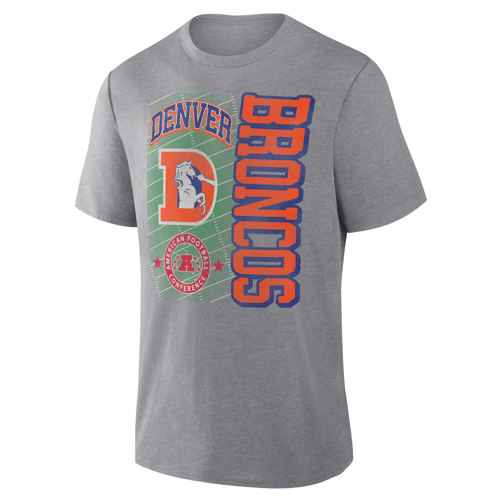 Denver Broncos Merch 2026 Denver Broncos Tribute Direct Handoff T-Shirt Football Fan Gifts - Kdjoy