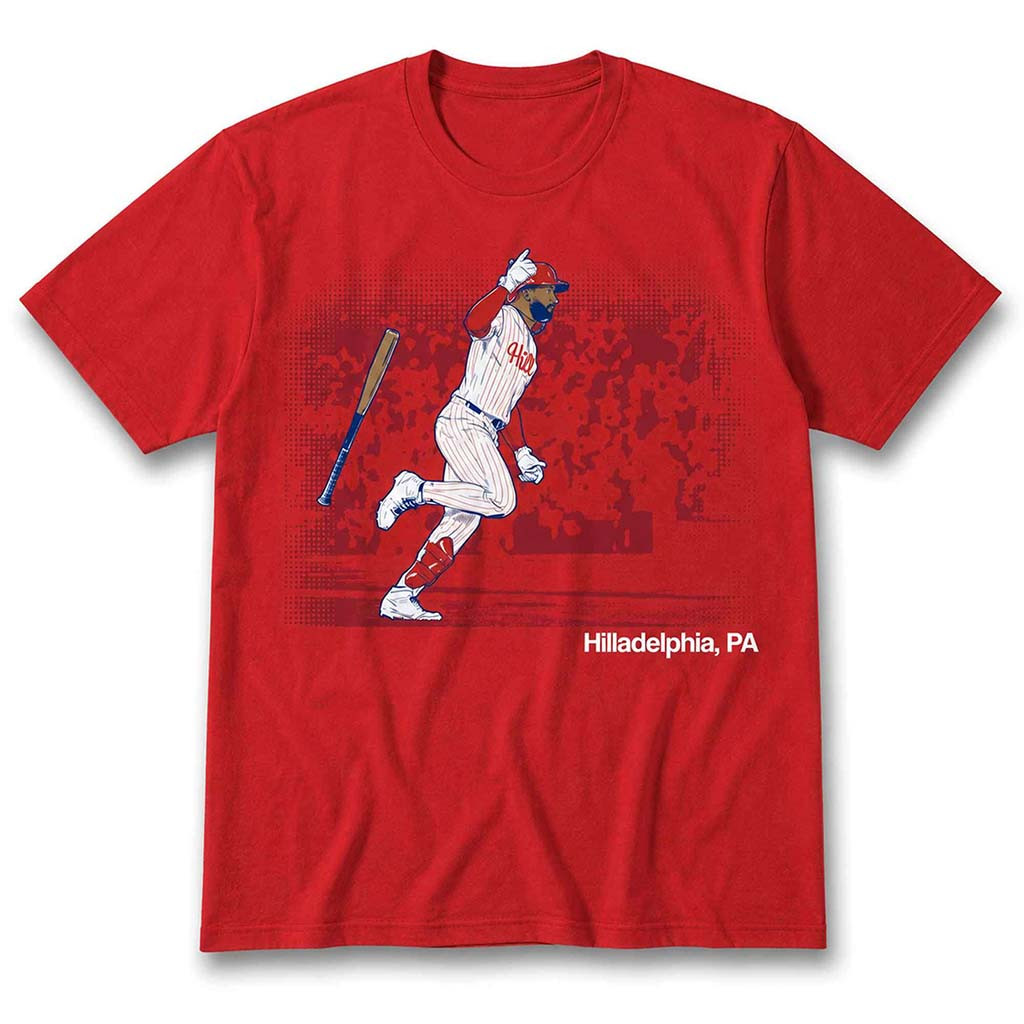Derek Hill Hilladelphia PA Shirt Philadelphia Phillies Merch Gifts For Baseball Fans - Kdjoy Derek Hill Hilladelphia PA Shirt Philadelphia Phillies Merch Gifts For Baseball Fans - Kdjoy