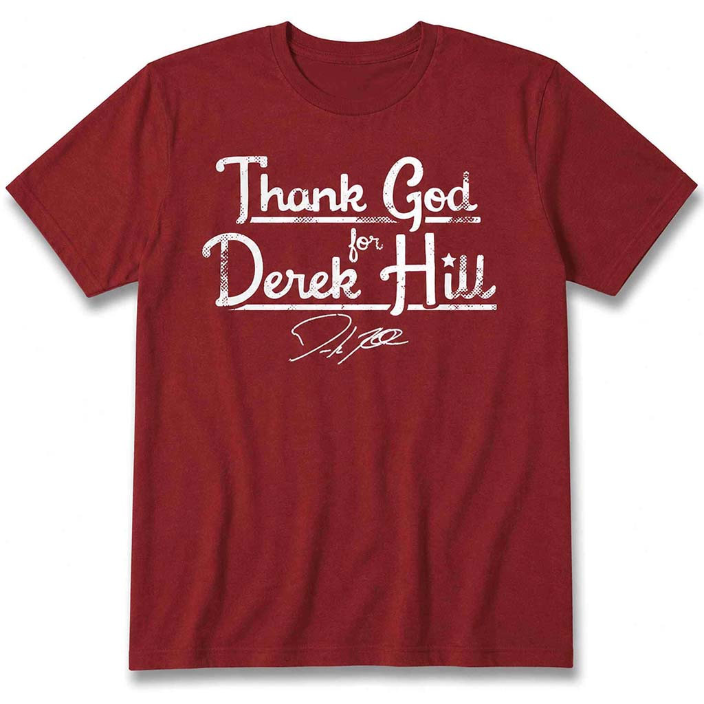 Derek Hill Thank God For Derek Hill Shirt Gifts For Baseball Fans - Kdjoy