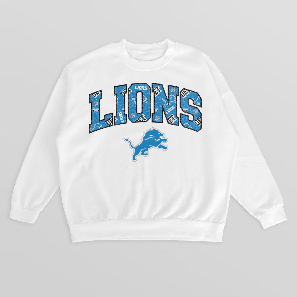 Detroit Lions Merch 2026 Detroit Lions Gameday Couture Sweatshirt White Gift For Football Lover - Kdjoy