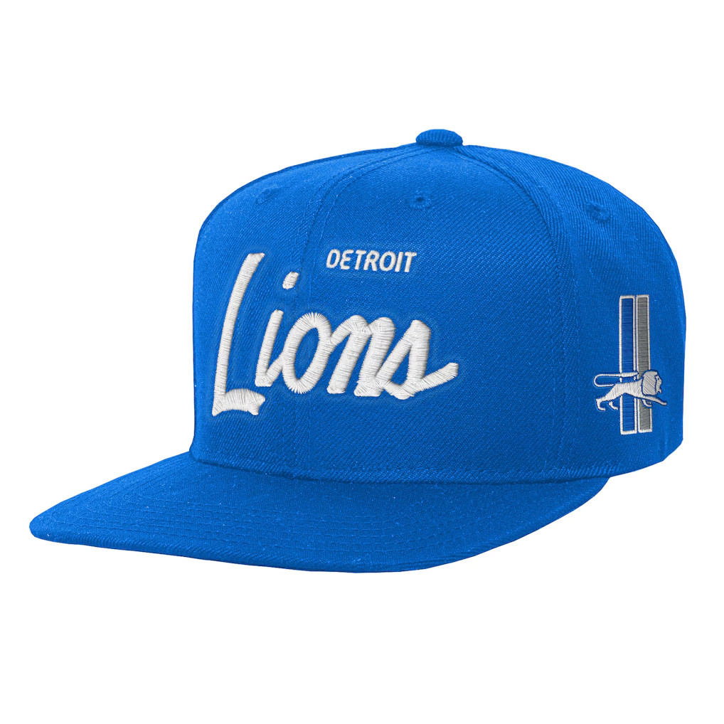 Detroit Lions Merch 2026 Detroit Lions Head Coach Snapback Hat Embroidered Football Fan Gear - Kdjoy