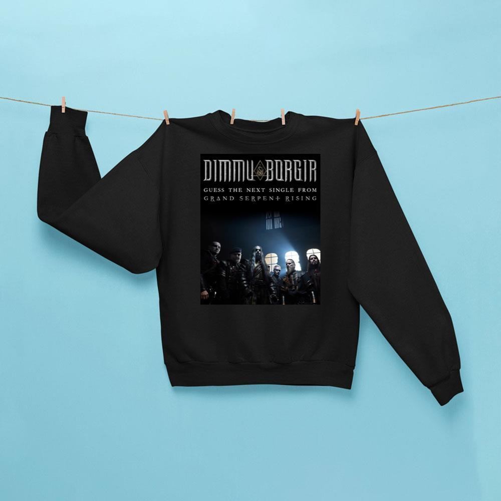 Dimmu Borgir Grand Serpent Rising Sweatshirt Dimmu Borgir Merch Best Gifts For Music Lovers