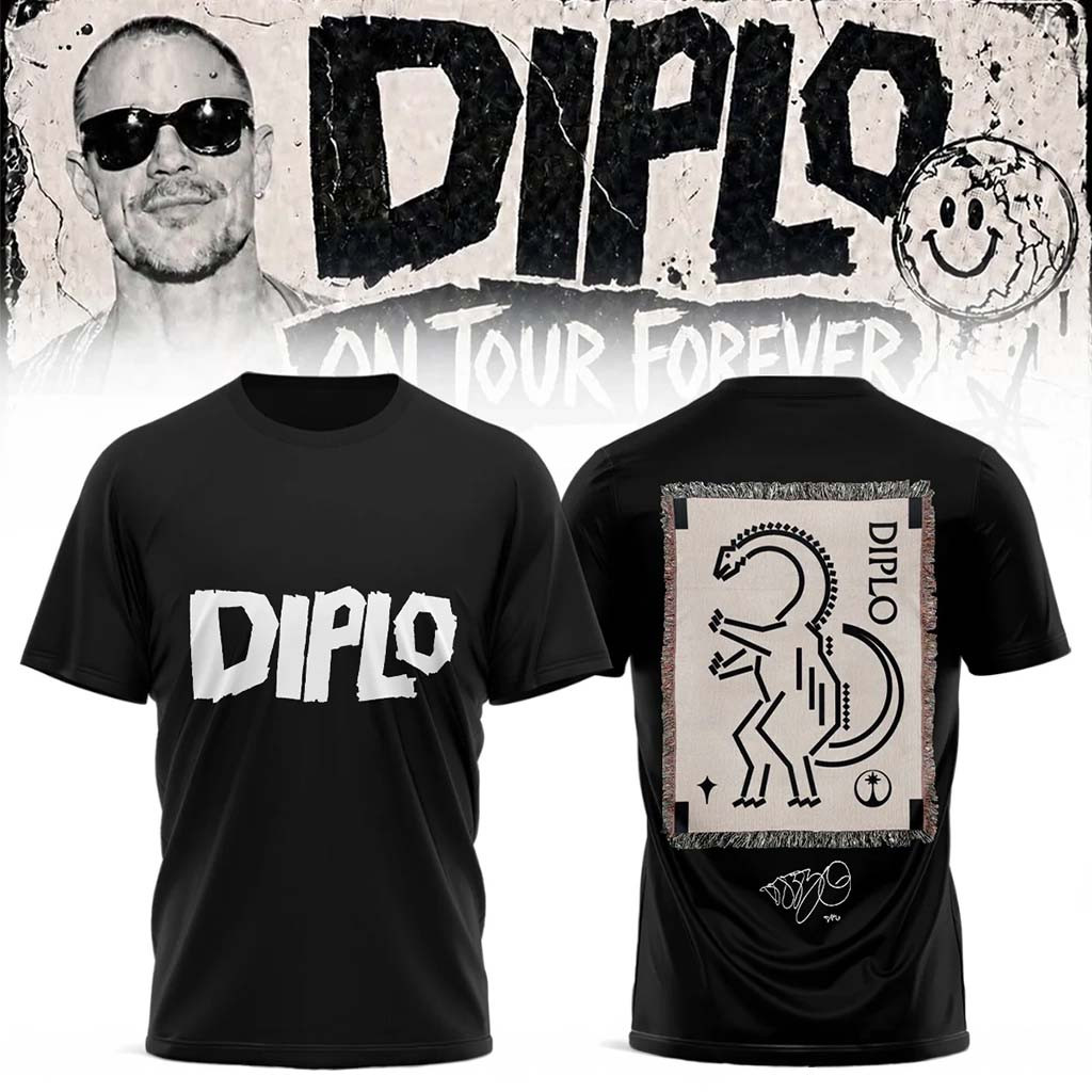 Diplo Merch 2026 On Tour Forever Signed T-Shirt Diplo Shirt Gifts For Music Enthusiasts - Kdjoy Diplo Merch 2026 On Tour Forever Signed T-Shirt Diplo Shirt Gifts For Music Enthusiasts - Kdjoy