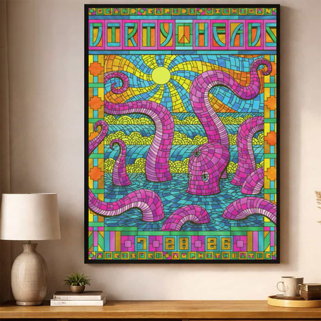 Dirty Heads 2026 Grand Rapids MI Event Poster Dirty Heads Merch Gifts For Rock Fans - Kdjoy