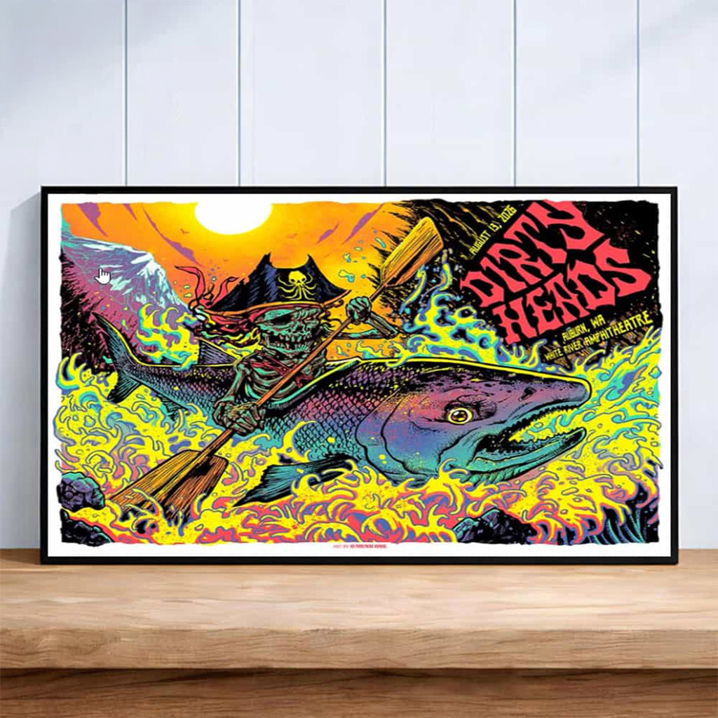 Dirty Heads Auburn WA 2026 Event Poster Dirty Heads Merch Decor Gifts For Rock Fans - Kdjoy Dirty Heads Auburn WA 2026 Event Poster Dirty Heads Merch Decor Gifts For Rock Fans - Kdjoy