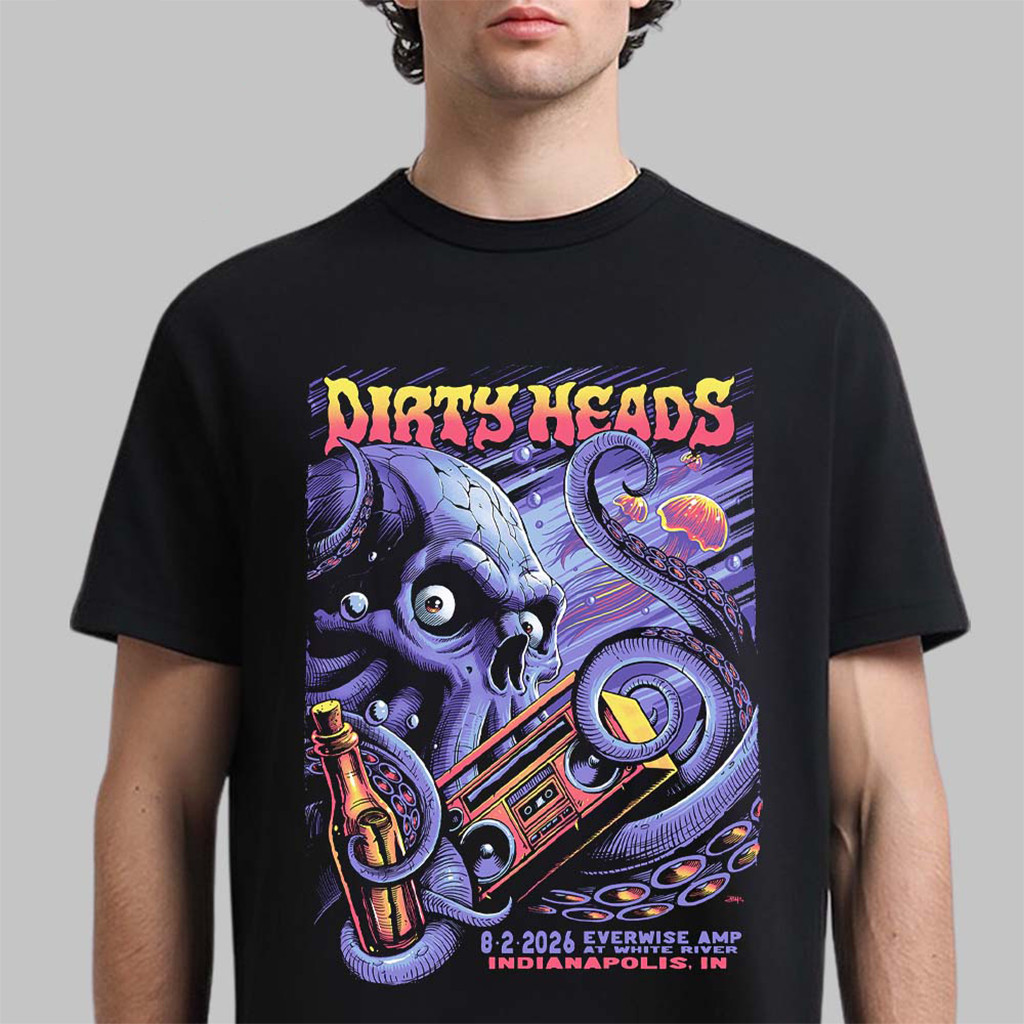 Dirty Heads Indianapolis IN 2026 Event T-Shirt Dirty Heads Merch Unique Gifts For Fans - Kdjoy
