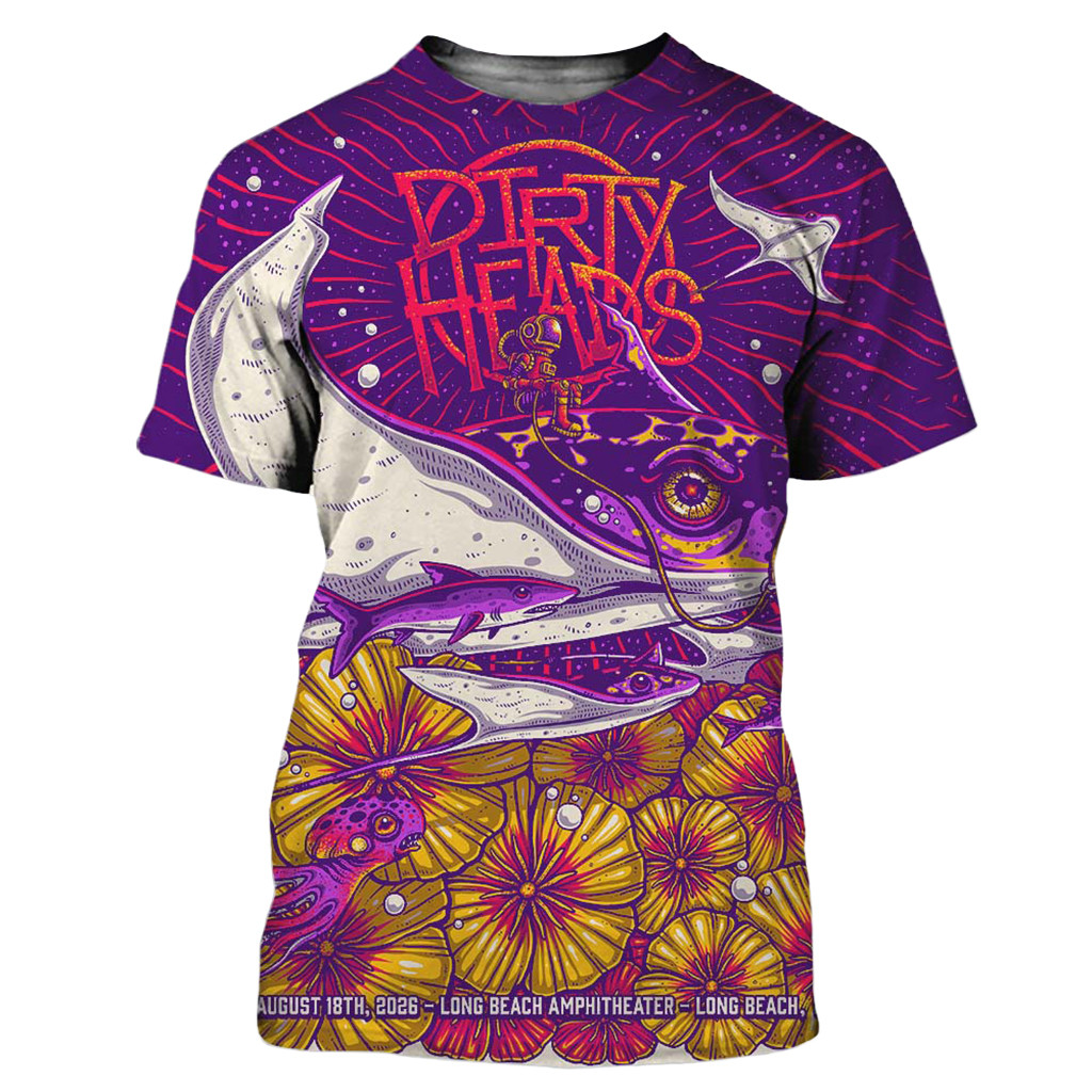 Dirty Heads Long Beach California 2026 The Hometown Show Shirt Dirty Heads Merch Fans Gifts - Kdjoy