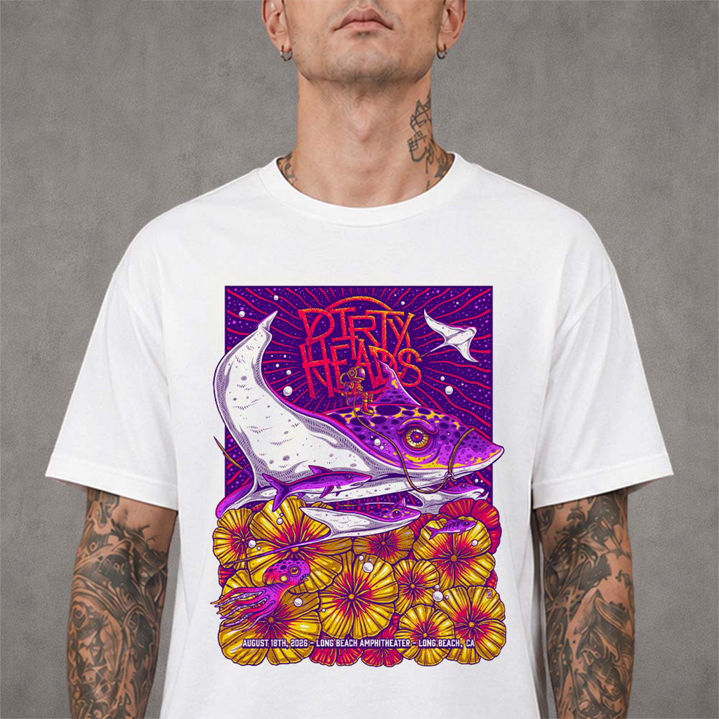 Dirty Heads Long Beach California 2026 The Hometown Show T-Shirt Dirty Heads Merchandise - Kdjoy Dirty Heads Long Beach California 2026 The Hometown Show T-Shirt Dirty Heads Merchandise - Kdjoy