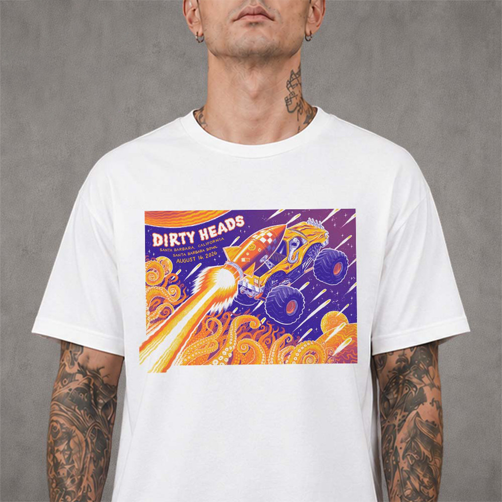Dirty Heads Santa Barbara California 2026 Show Shirt Dirty Heads Merch Brother Gifts - Kdjoy Dirty Heads Santa Barbara California 2026 Show Shirt Dirty Heads Merch Brother Gifts - Kdjoy