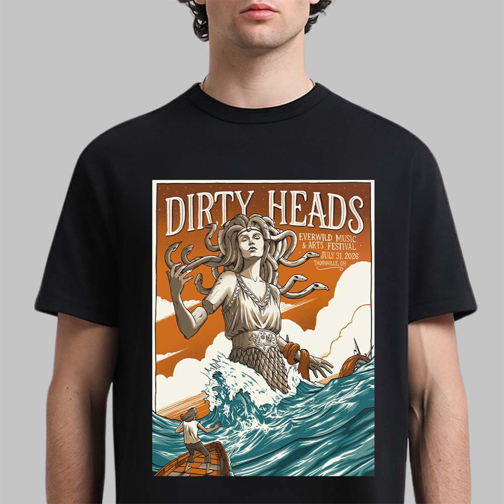 Dirty Heads Thornville Ohio 2026 Festival Shirt Everwild Music And Arts T-Shirt Dirty Heads Merch - Kdjoy