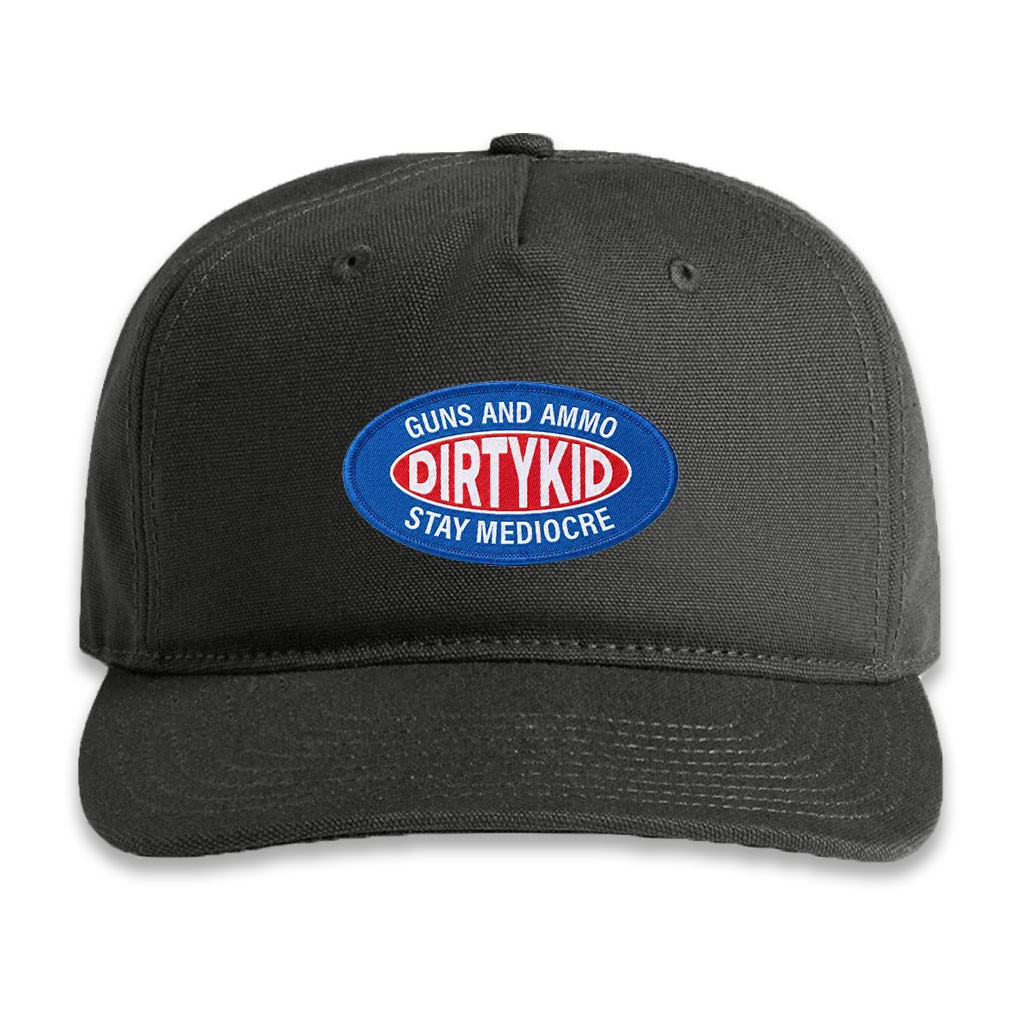 Dirty Kid Merch 2026 Guns And Ammo Hat Stay Mediocre Hat Best Gift For Brothers - Kdjoy Dirty Kid Merch 2026 Guns And Ammo Hat Stay Mediocre Hat Best Gift For Brothers - Kdjoy