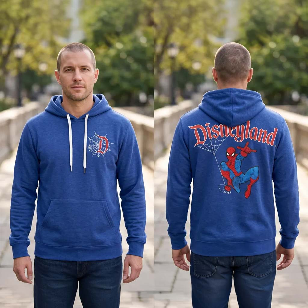 Disneyland Spider-Man Brand New Day 2026 Retro Comic Web Slinging Graphic Hoodie Gift For Him - Kdjoy