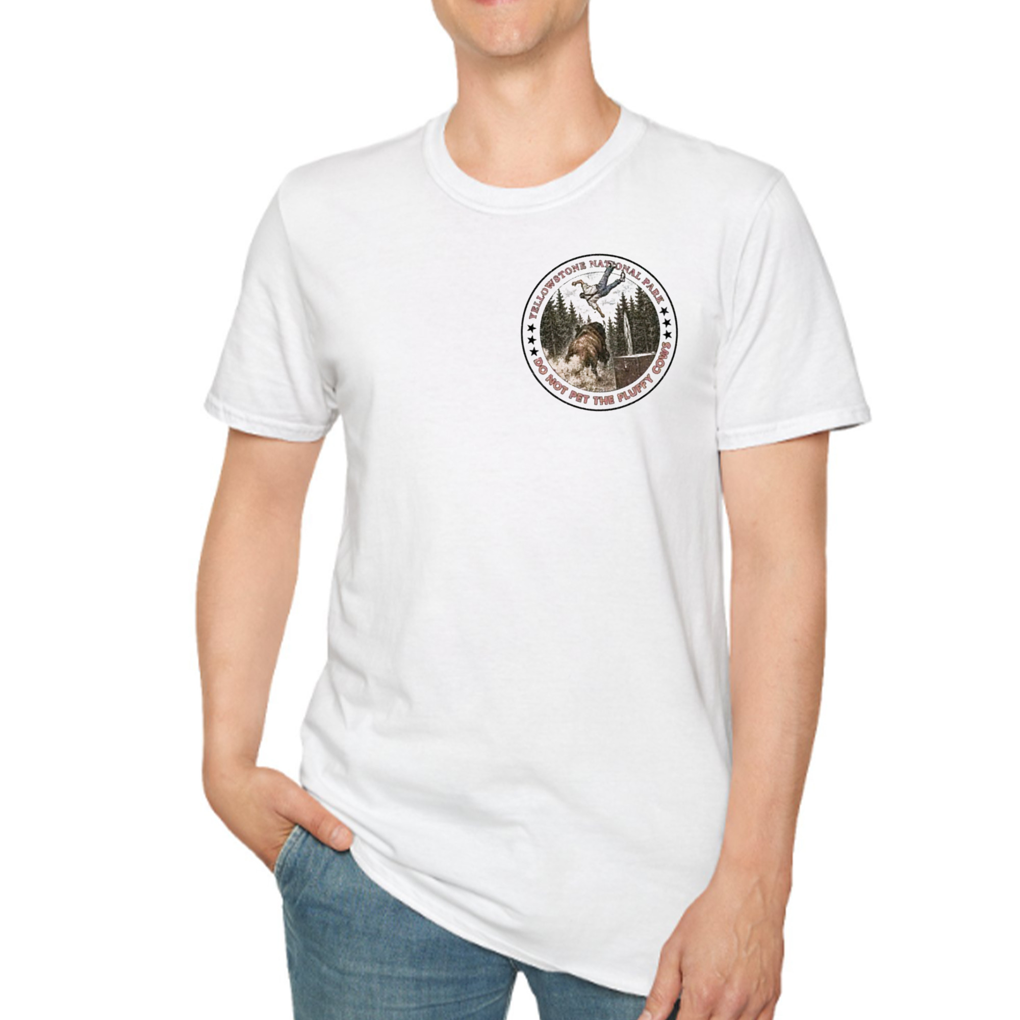 Do Not Pet The Fluffy Cows Yellowstone National Park Shirt Funny Bison Meme Tee Gift Ideas - Kdjoy