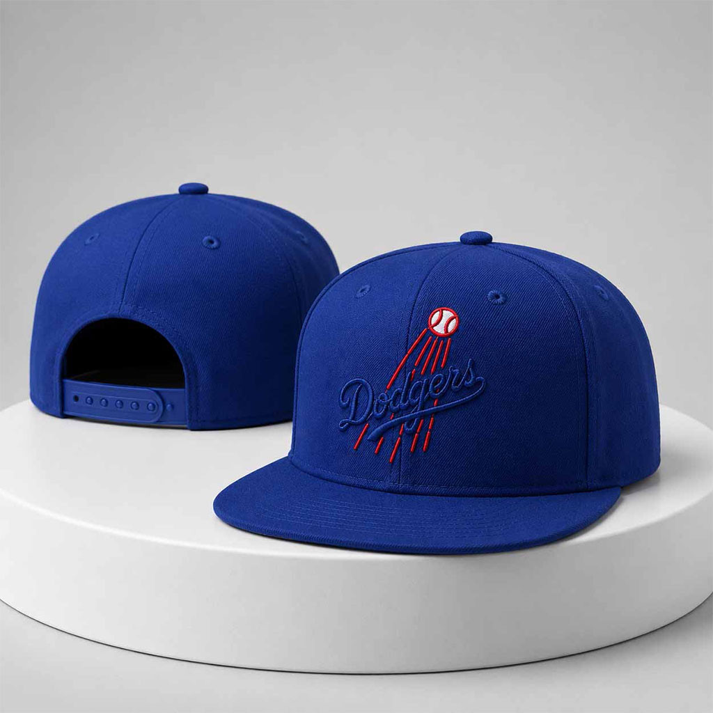 Dodgers Allen Iverson 2026 Snapback Hat Embroidered LA Dodgers Merch Fan Gifts - Kdjoy