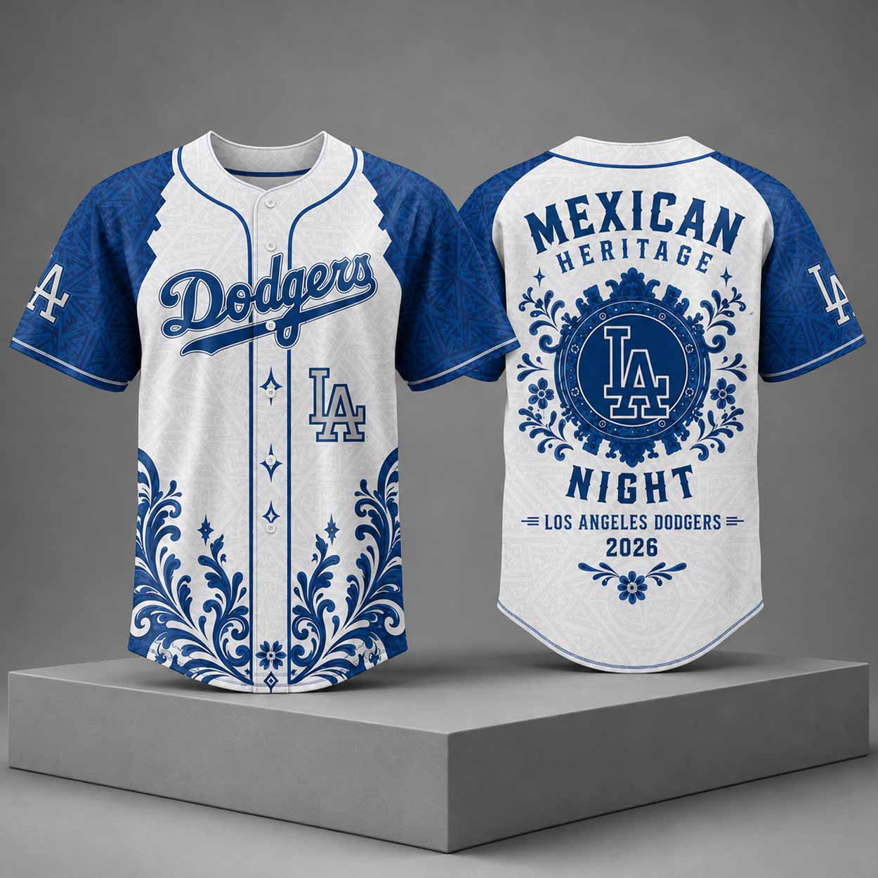 Dodgers x Mexican Heritage Night Baseball Jersey Los Angeles Dodgers Merch Gifts For Fans - Kdjoy Dodgers x Mexican Heritage Night Baseball Jersey Los Angeles Dodgers Merch Gifts For Fans - Kdjoy