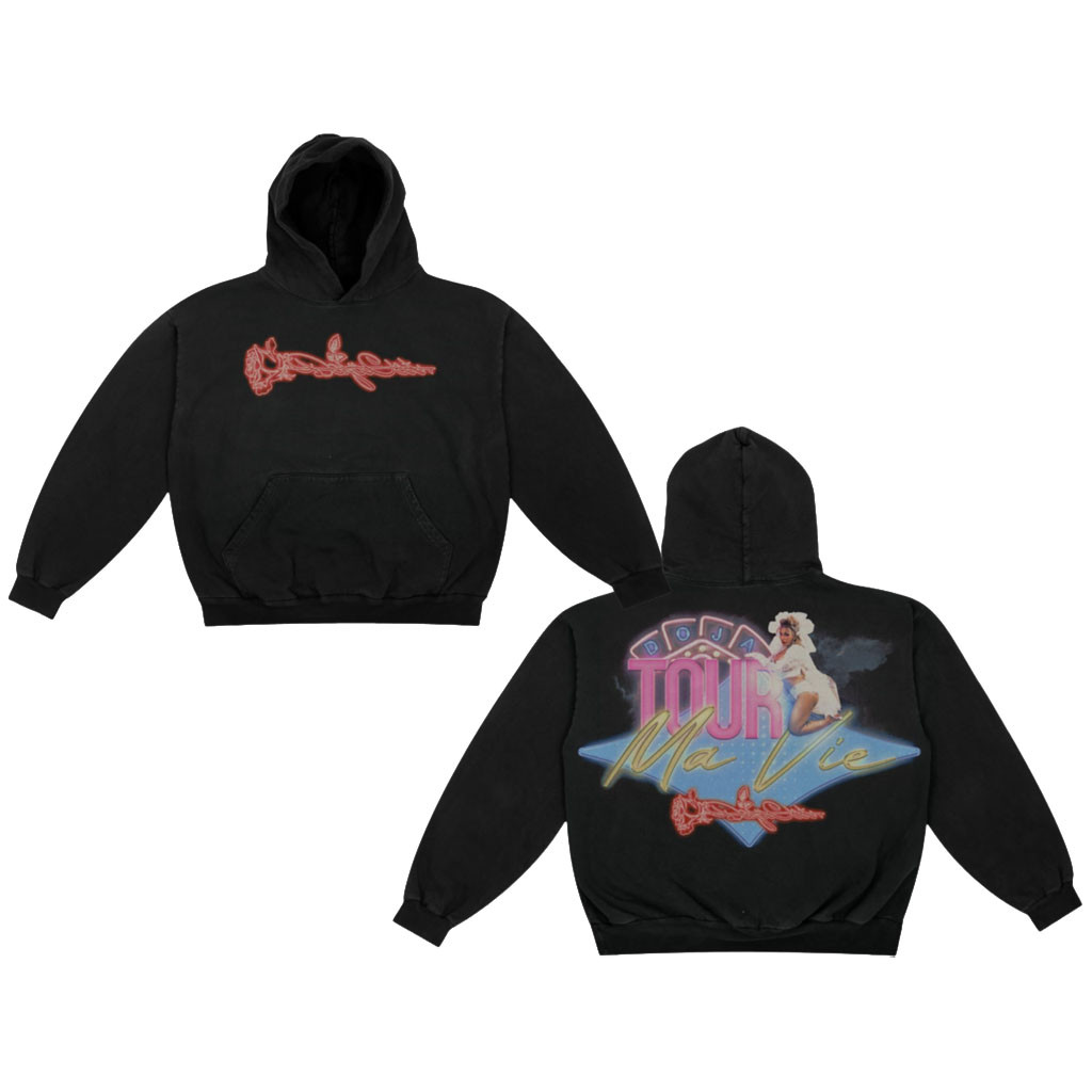 Doja Cat Merch 2026 Doja Cat Tour Ma Vie Logo Hoodie Best Gift For Rapper Fans - Kdjoy