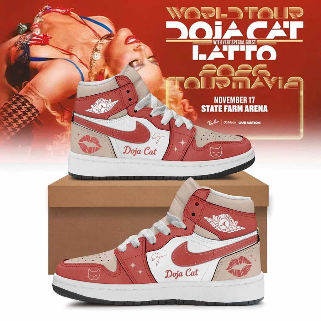 Doja Cat World Tour 2026 Sneakers Doja Cat Merch Music Lover Gifts For Her - Kdjoy