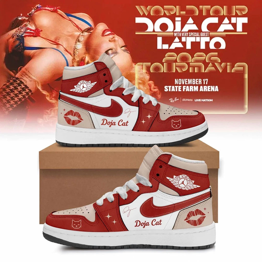 Doja Cat World Tour 2026 Sneakers Retro Star Edition Shoes Doja Cat Merch Rapper Fan Gifts - Kdjoy