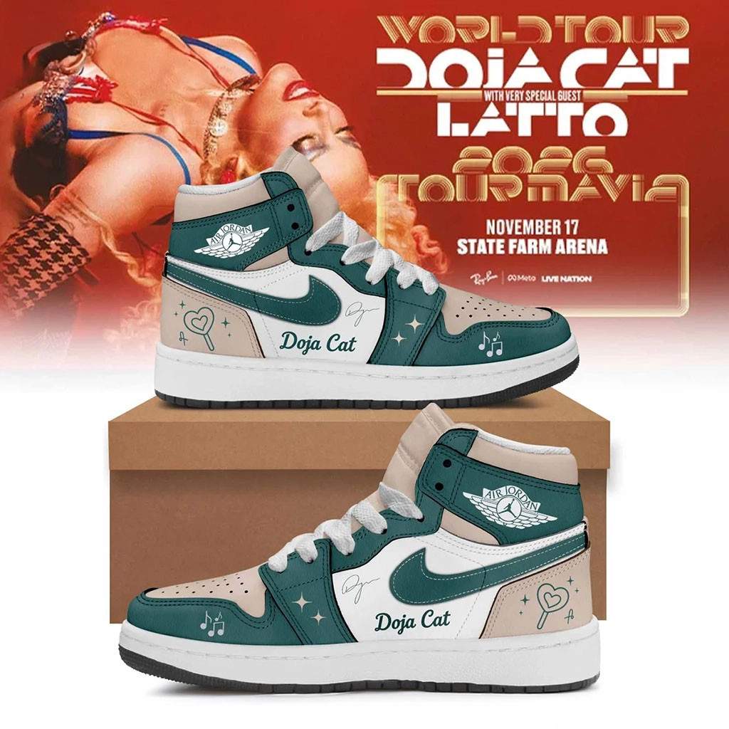Doja Cat World Tour 2026 Sneakers Streetwear Star Edition Shoes Doja Cat Merch Fan Gifts - Kdjoy Doja Cat World Tour 2026 Sneakers Streetwear Star Edition Shoes Doja Cat Merch Fan Gifts - Kdjoy