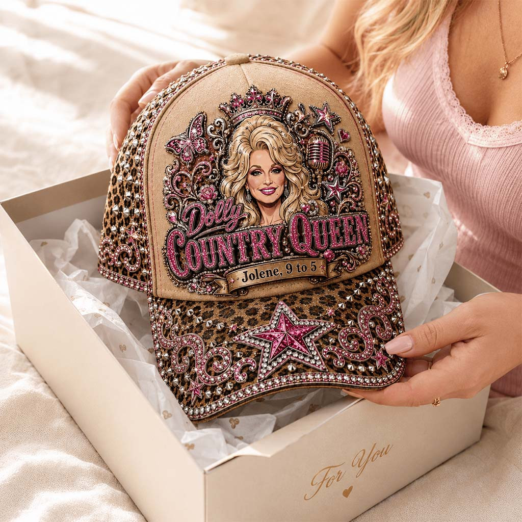Dolly Country Queen Hat Dolly Parton Merch Gift Ideas For Music Lovers - Kdjoy