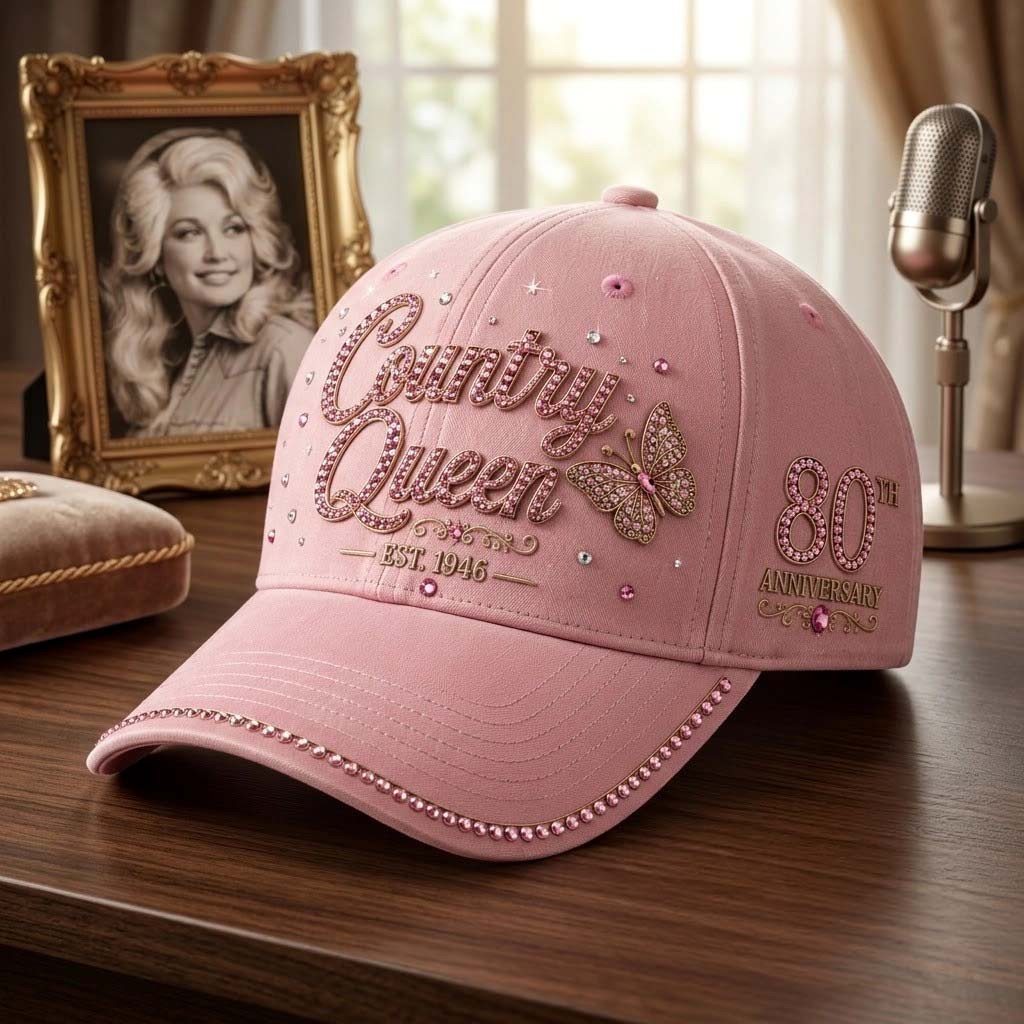 Dolly Parton 80th Anniversary Printed Hat Dolly Parton Merch Gifts For Music Lovers - Kdjoy Dolly Parton 80th Anniversary Printed Hat Dolly Parton Merch Gifts For Music Lovers - Kdjoy