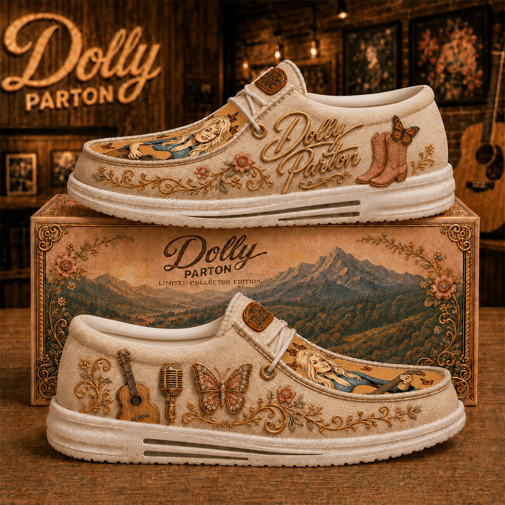 Dolly Parton Shoes Country Music Shoes Dolly Parton Merch Best Gift For Fans - Kdjoy Dolly Parton Shoes Country Music Shoes Dolly Parton Merch Best Gift For Fans - Kdjoy