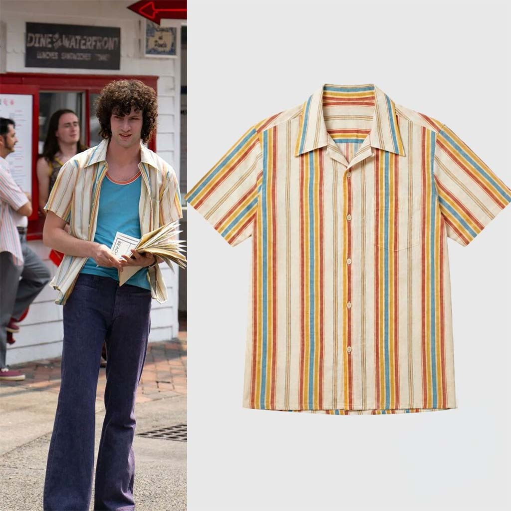 Dominic Sessa Tony Movie 70s Vintage Stripe Hawaiian Shirt Gift Idea For Dad - Kdjoy Dominic Sessa Tony Movie 70s Vintage Stripe Hawaiian Shirt Gift Idea For Dad - Kdjoy
