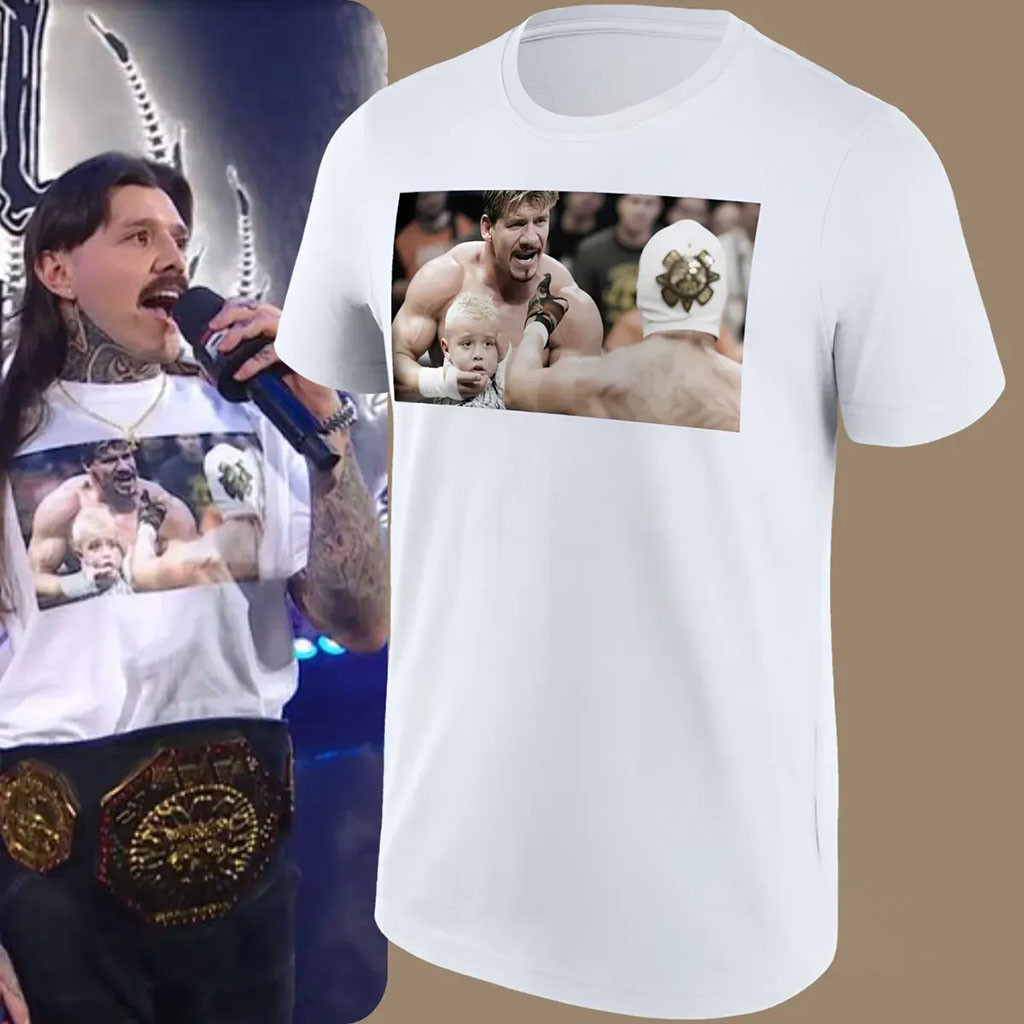 Dominik Mysterio Custody Battle Photo T-Shirt WWE Merch Gifts For Wrestling Fans - Kdjoy