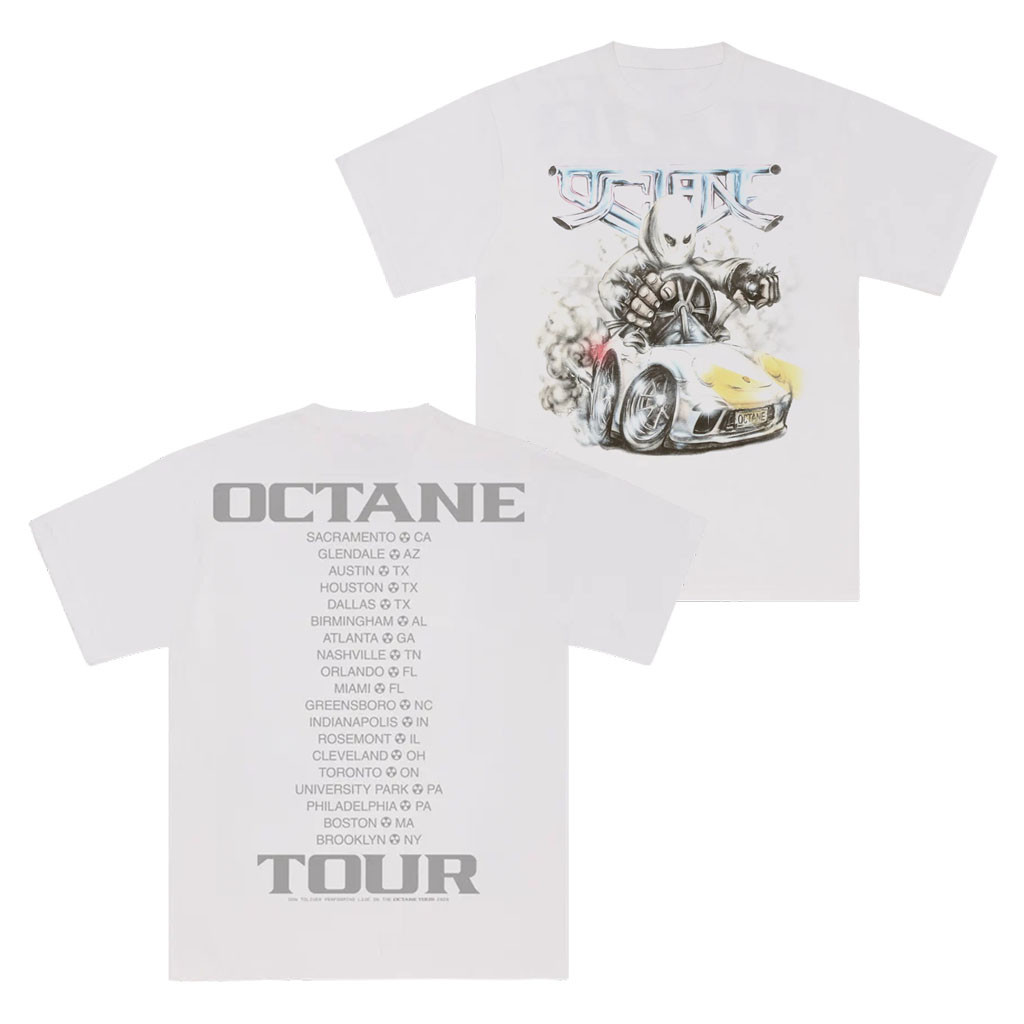 Don Toliver Merch 2026 Futuristic Racing T-Shirt Leg 2 Don Toliver Octane Tour Merch Fan Gifts - Kdjoy Don Toliver Merch 2026 Futuristic Racing T-Shirt Leg 2 Don Toliver Octane Tour Merch Fan Gifts - Kdjoy