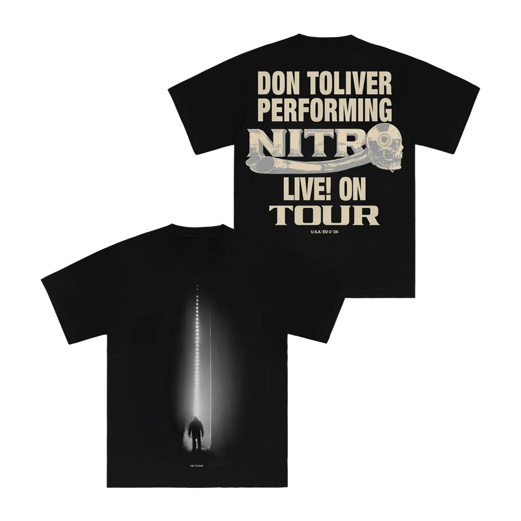 Don Toliver Merch 2026 Nitro Live On Tour T-Shirt Leg 2 Shirt Don Toliver Concert Merch Black - Kdjoy