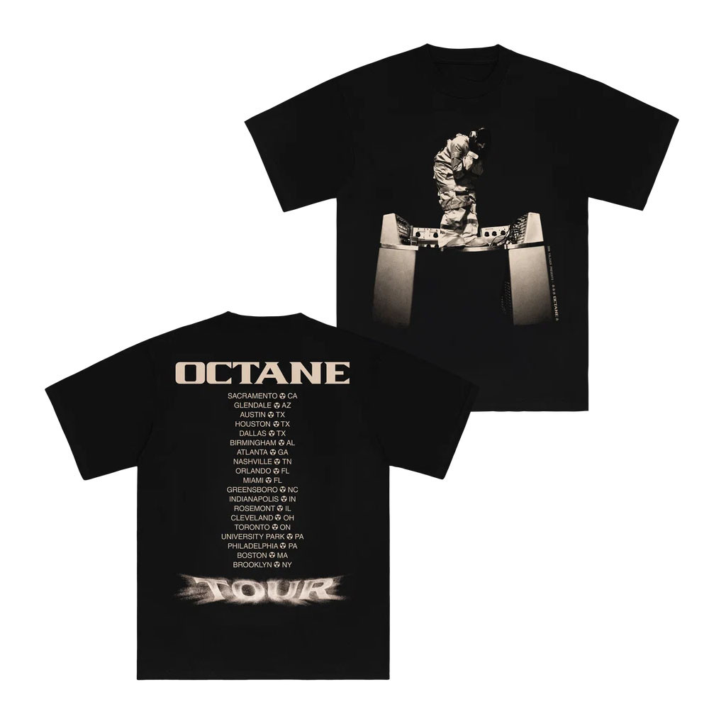 Don Toliver Merch 2026 Octane Cover T-Shirt Leg 2 Shirt Don Toliver Tour Merch Rapper Fan Gifts - Kdjoy
