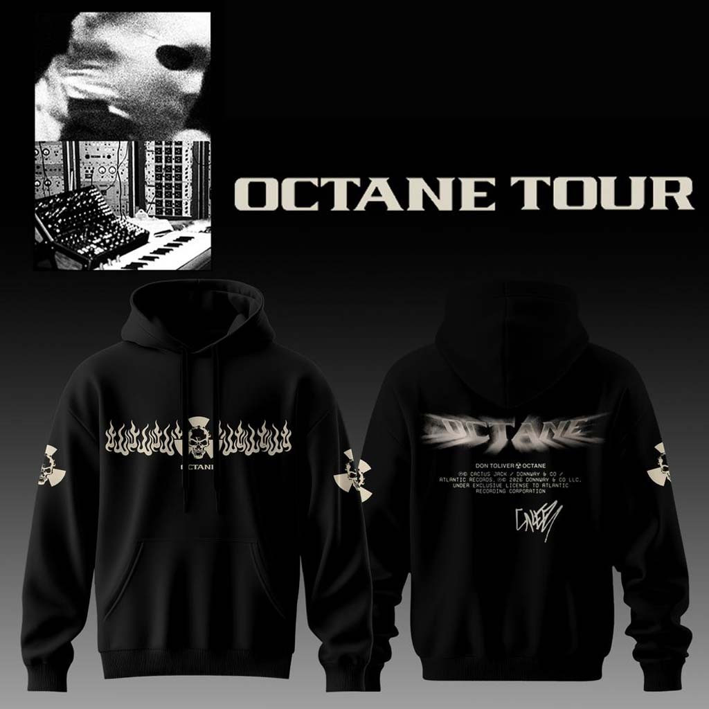 Don Toliver Merch Octane 2026 Don Toliver Octane Tour Signed Hoodie Gift For Rapper Fans - Kdjoy