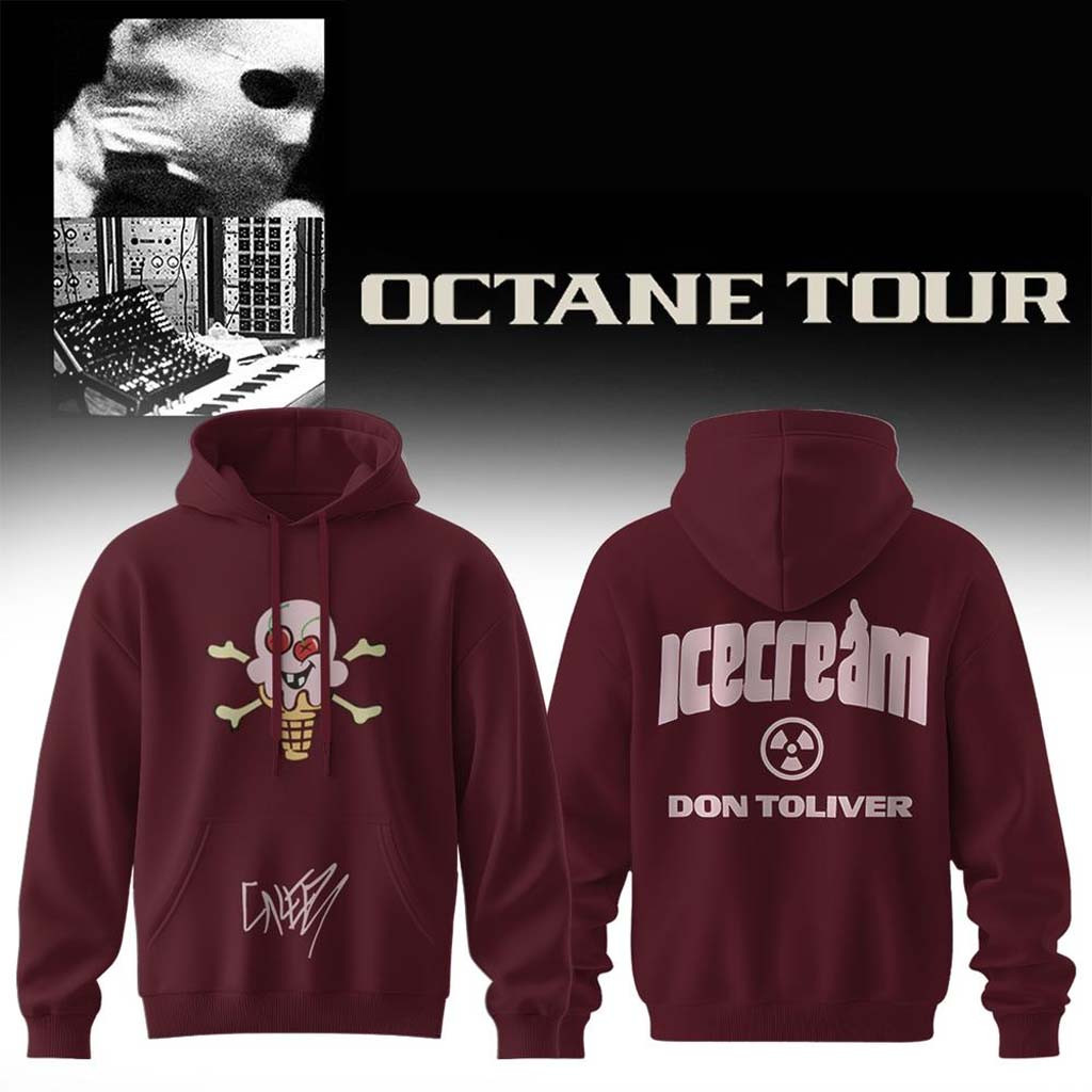 Don Toliver Merch Octane 2026 Icecream Hoodie Don Toliver Tour Merch Fan Apparel - Kdjoy