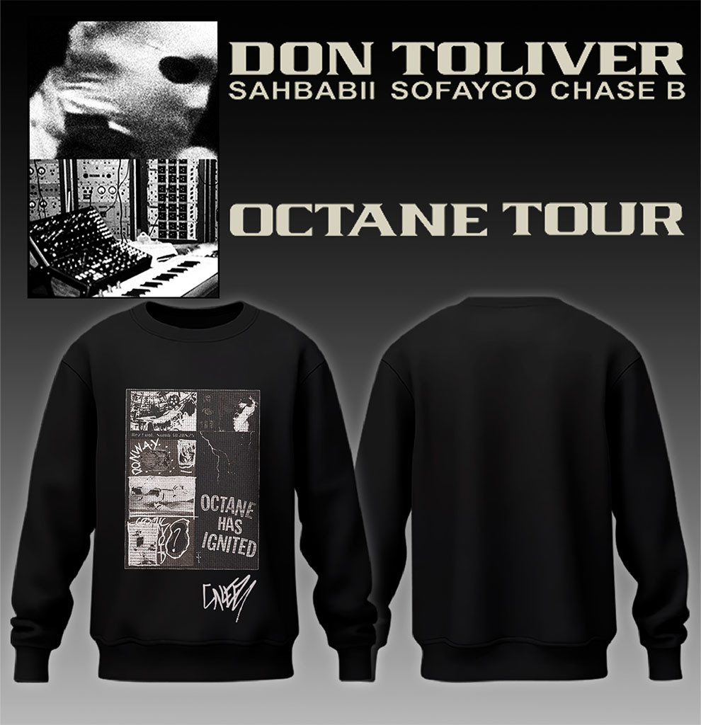 Don Toliver Merch Octane Tour Signed Sweatshirt 2026 Don Toliver Concert Merch Gift For Rap Fan - Kdjoy Don Toliver Merch Octane Tour Signed Sweatshirt 2026 Don Toliver Concert Merch Gift For Rap Fan - Kdjoy