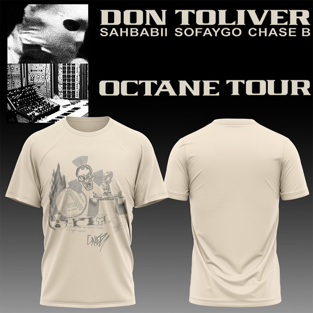 Don Toliver Merch Octane Tour Signed T-Shirt 2026 Don Toliver Concert Merch Gift For Rap Fans - Kdjoy