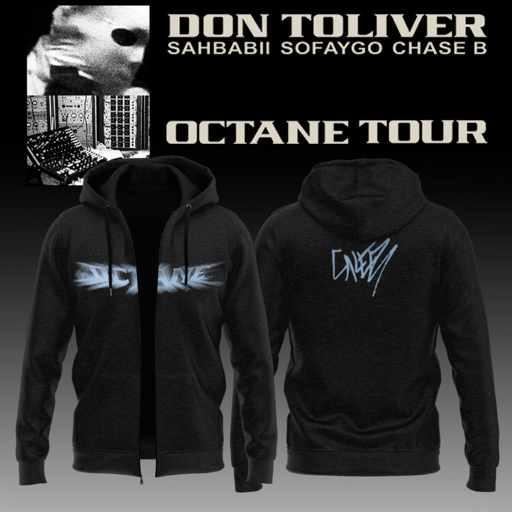 Don Toliver Merch Octane Tour Zip Hoodie Signature 2026 Gifts For Rap Music Lovers - Kdjoy Don Toliver Merch Octane Tour Zip Hoodie Signature 2026 Gifts For Rap Music Lovers - Kdjoy